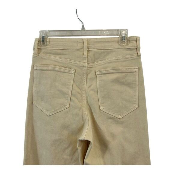 Athleta Womens Size 4 Flex Straight Leg Ankle Jean in Bone - Picture 4 of 5